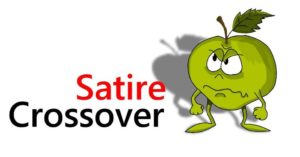Satire Crossover Logo